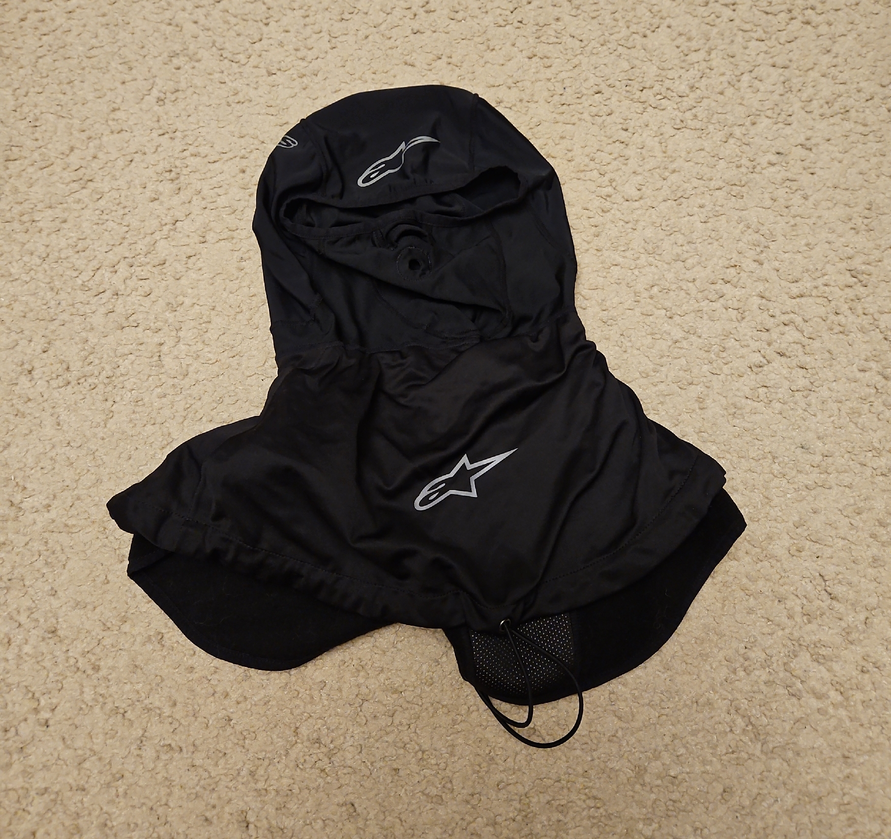 Alpinestars Black Balaclava | Motorcycle Winter Gear